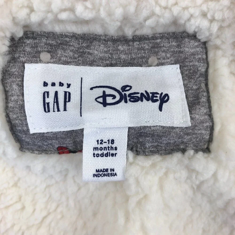 Baby Gap x Disney Minnie Mouse Puffer Jacket 🐭 ❤️